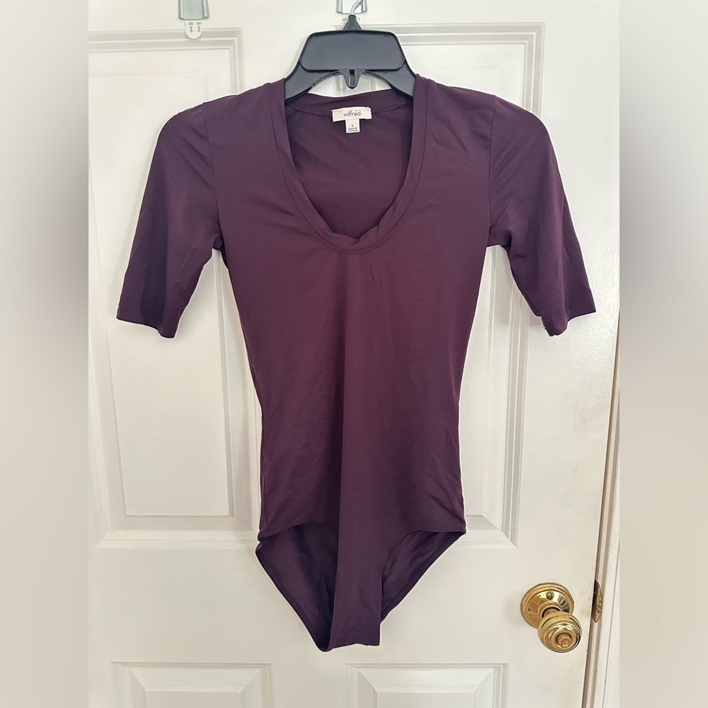 WILFRED PAULINE SPANDEX BODY SUIT SMALL